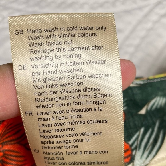 Scotch & Soda Girls R’Belle Linen High Rise Ruffle Shorts Size 10 Like New - Picture 5 of 14